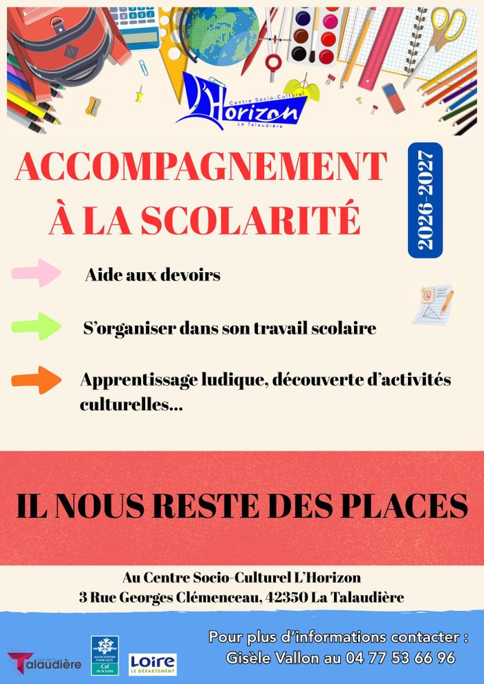 Accompagnement à la scolarité