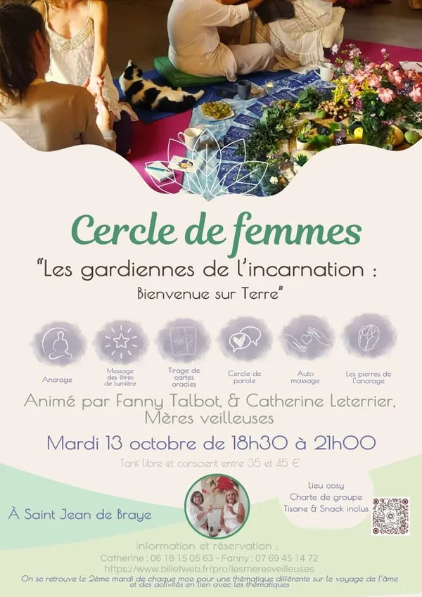 Cercle de femmes à Orléans – Les Gardiennes de l’Âme | Spiritualité & Sororité