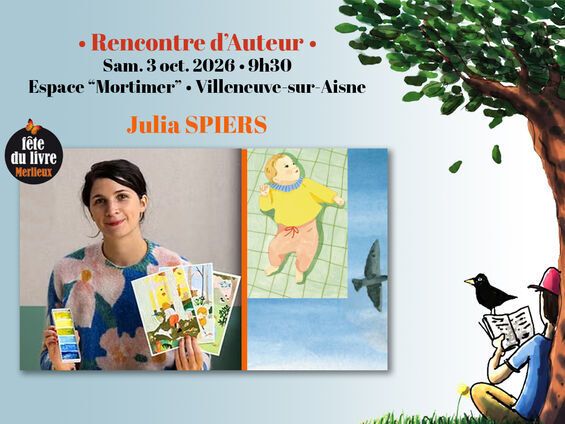 Rencontre & atelier avec l'illustratrice jeunesse Julia Spiers