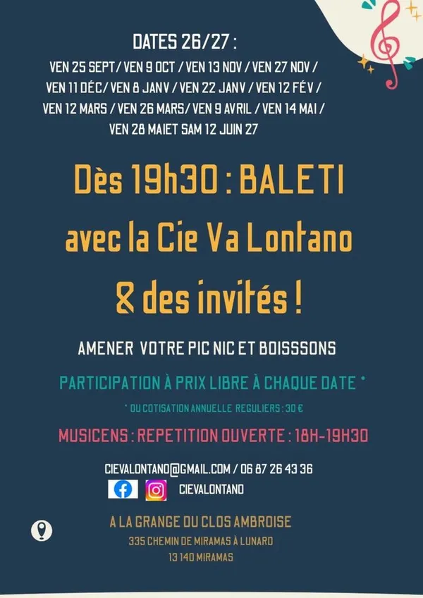 Baleti à la Grange