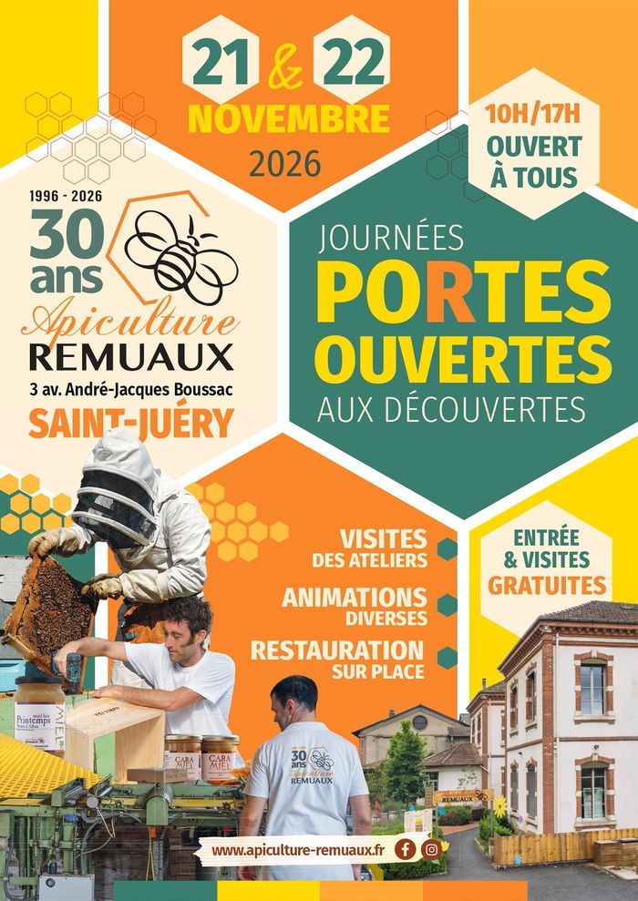 Apiculture Remuaux - Journées portes ouvertes