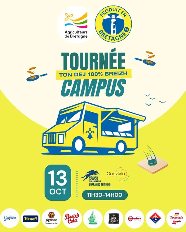 Tournée des campus 2026 : à la rencontre des étudiants bretons !