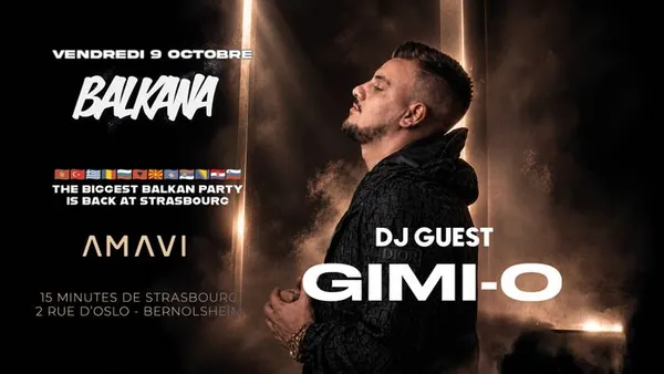 BALKANA - AMAVI STRASBOURG - DJ GIMI O