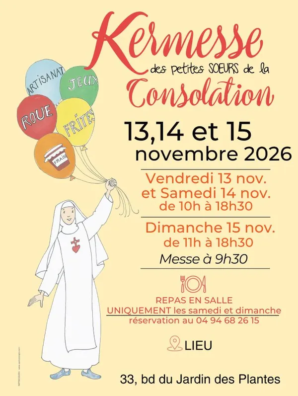 Kermesse des petites sœurs de la Consolation