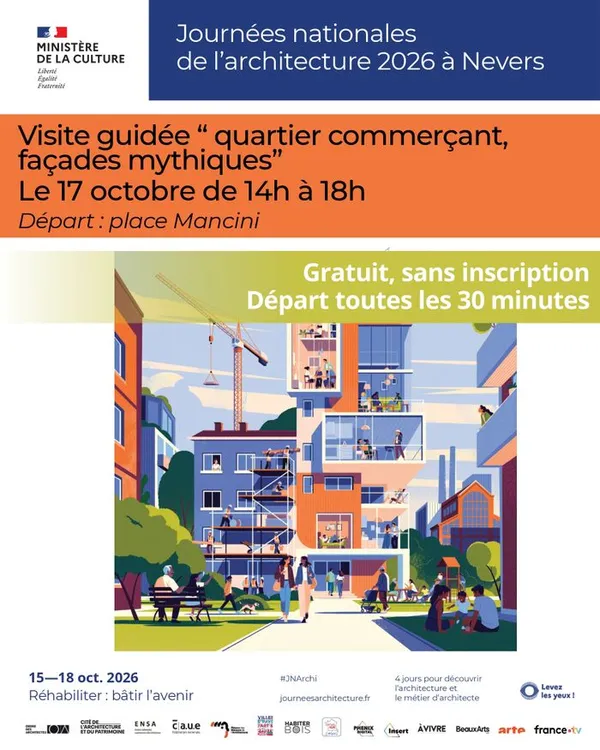 Visite guidée : « Quartier commerçant : façades mythiques »