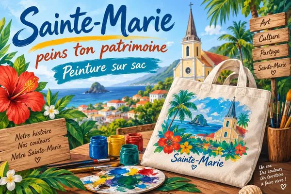 Sainte-Marie en couleurs : peins ton patrimoine