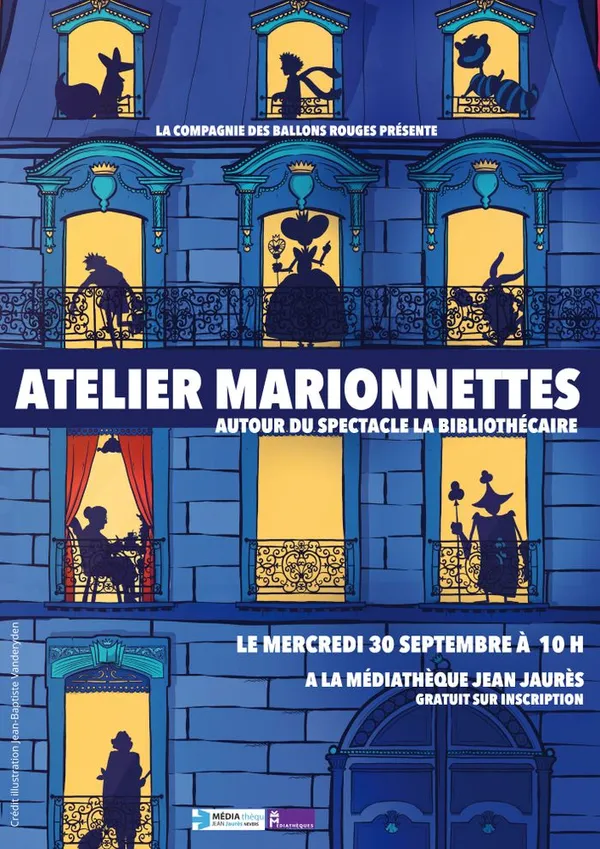 Atelier de confection et de manipulation de marionnettes