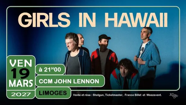 GIRLS IN HAWAII à Limoges