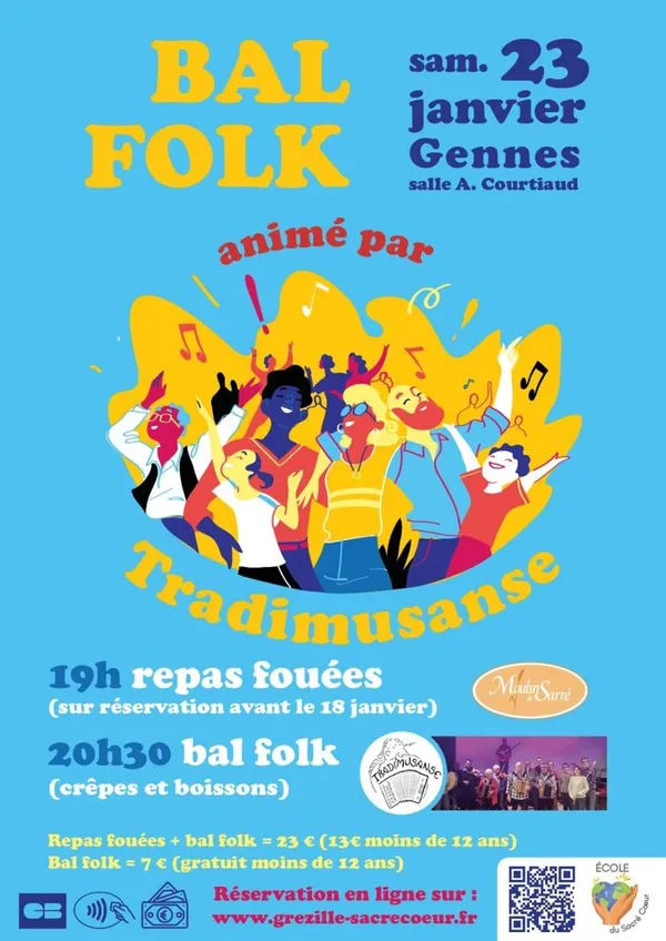 Repas fouées et Bal folk