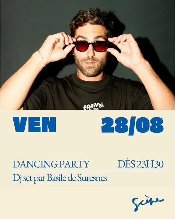 DANCING PARTY // Dj set par Basile de Suresnes