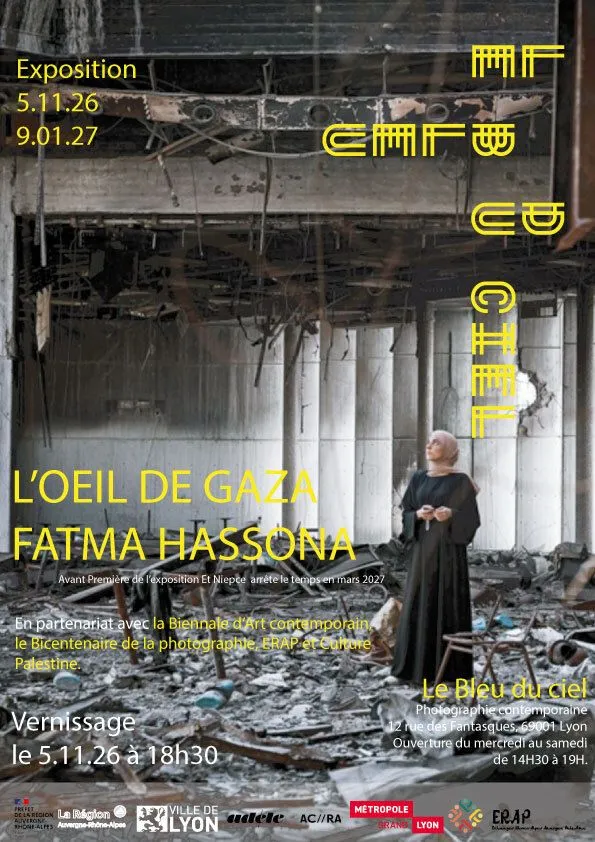 Exposition : FATMA HASSONA. L’OEIL DE GAZA, Photographies