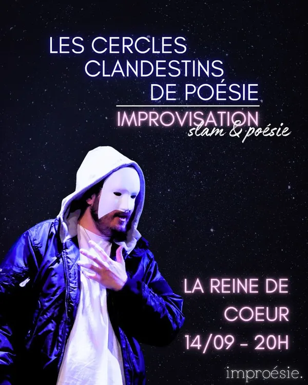 Improvisation poétique – Les Cercles Clandestins de Poésie
