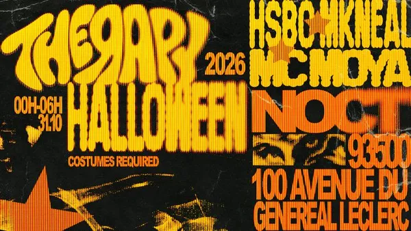 THERAPY HALLOWEEN - RAP & AFRO @NOCT - 31/10