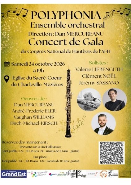 CONCERT DE GALA : Autour du hautbois