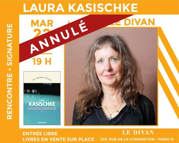 - Rencontre annulée - Laura Kasischke présente « Baignade surveillée »