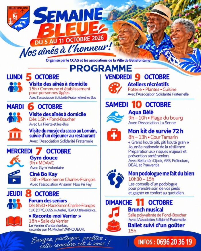 SEMAINE BLEUE "Nos aînés à l'honneur"