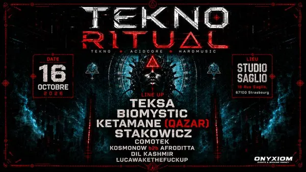 TEKNO RITUAL - w/ Teksa, Biomystic & more