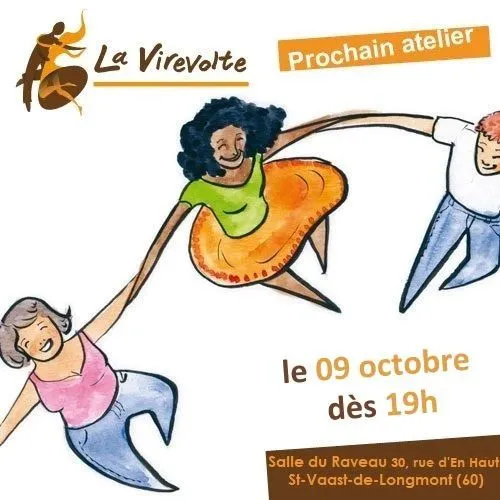 Atelier de danse et de musique folk de La Virevolte