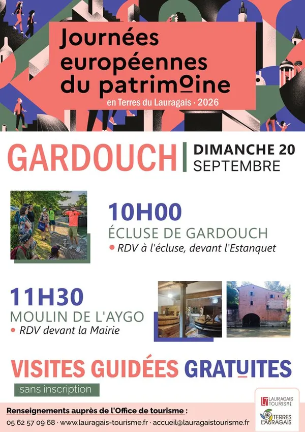 Visite guidée de l'écluse de Gardouch