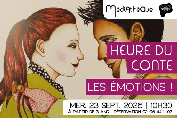Heure du conte : Les Emotions
