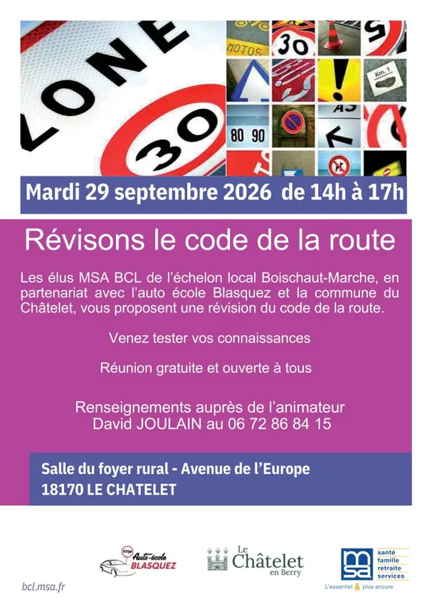 REVISONS LE CODE DE LA ROUTE