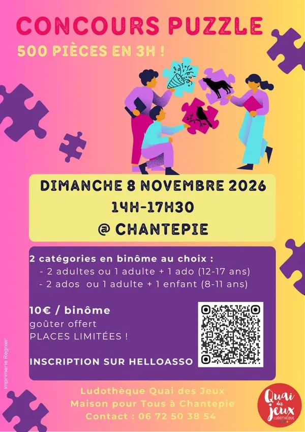 Concours puzzle - 500 pièces