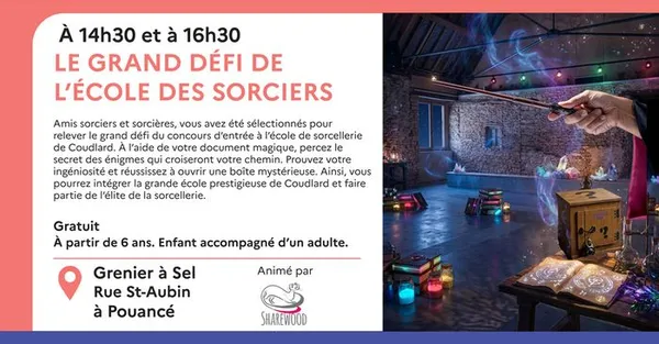Le grand défi de l'école des sorciers