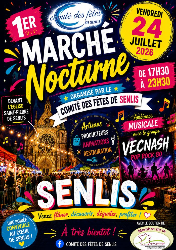 Marché nocturne de SENLIS 2026
