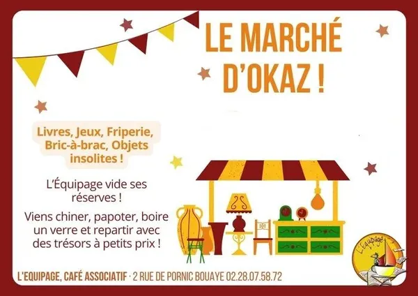 Le Marché d'OKAZ - vente d’objets d’occasion à Bouaye