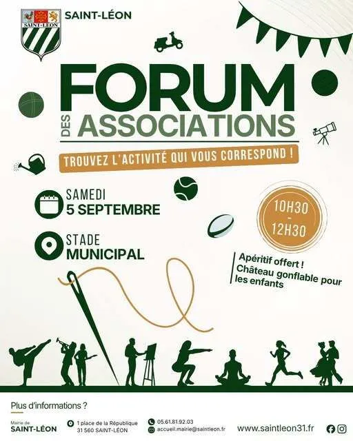 Forum des associations de Saint-Léon