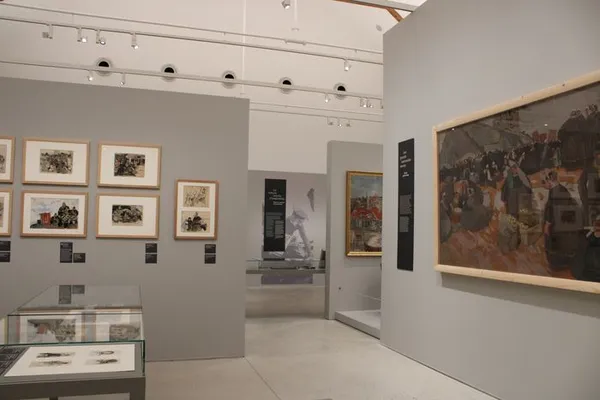 Visite du parcours permanent et de l'exposition temporaire
