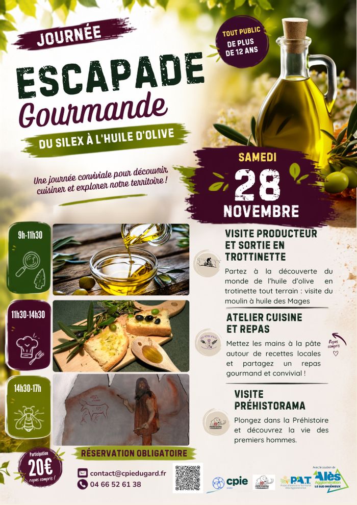 Journée Escapade Gourmande - Du silex à l'huile d'olive