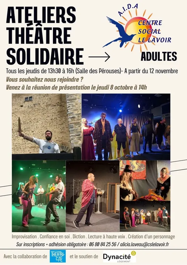 Atelier théâtre solidaire