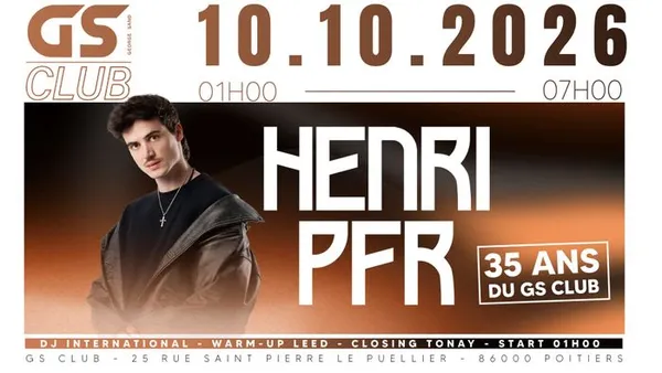 HENRI PFR - 35 ans du GS Club