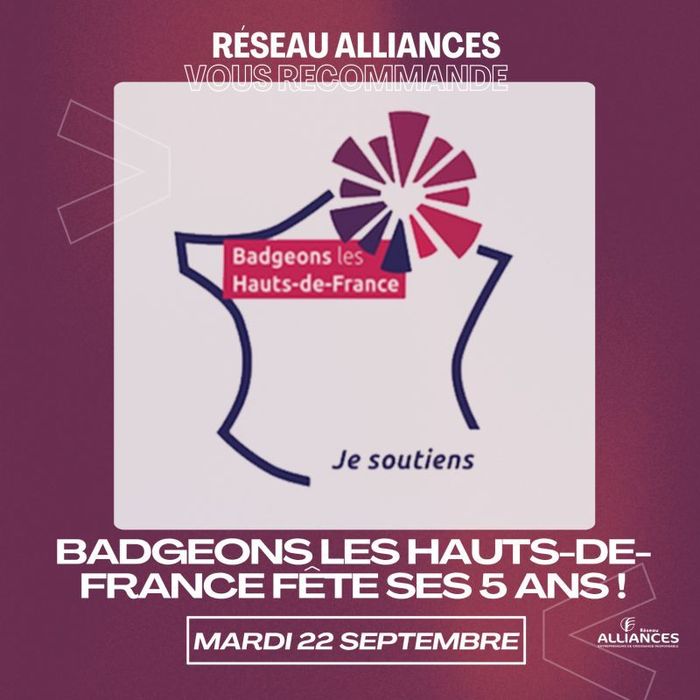 Anniversaire /Badgeons les Hauts-de-France a 5 ans !