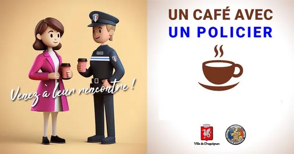 Rencontre - "un café avec un policier"