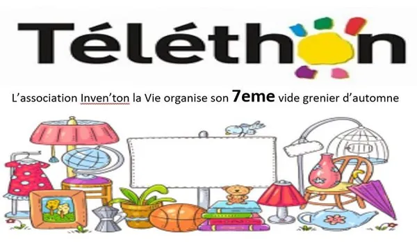 Vide-greniers au profit du Téléthon