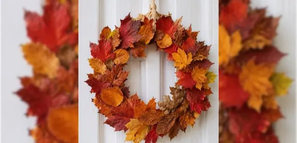 Atelier couronnes de feuilles