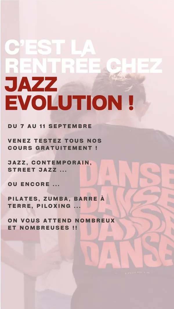 Semaine découverte de rentrée chez Jazz Evolution