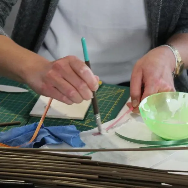 Visite-atelier : La marqueterie de paille