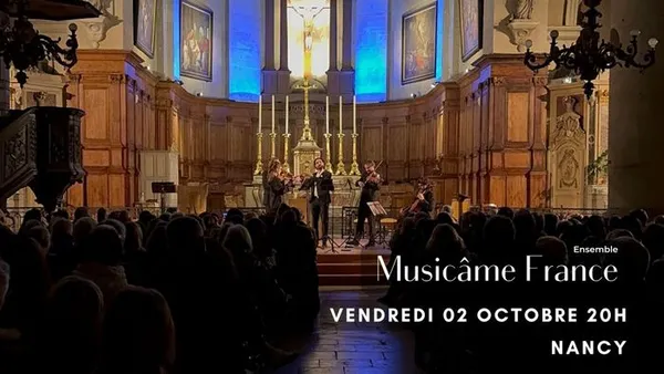 Concert à Nancy : Ravel, Debussy, Mozart, Vivaldi, Bach, Piazzolla, Cantemir, Doppler, Waxman