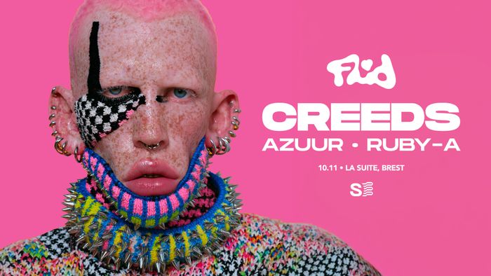 FLUID Presents: Creeds, Azuur, Ruby-A