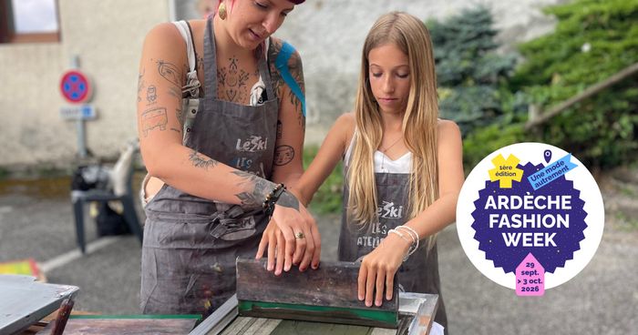 Atelier sérigraphie avec La Patchographie