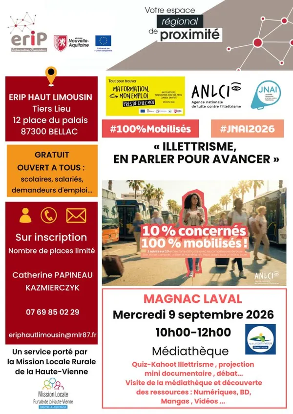 Sensibilisation à l'illettrisme