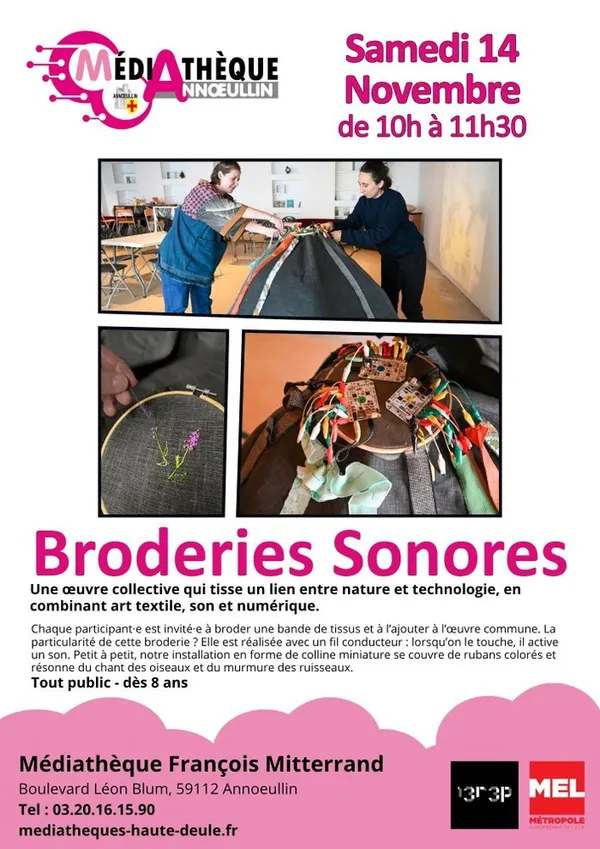 Broderies Sonores par la Cie 13r3P