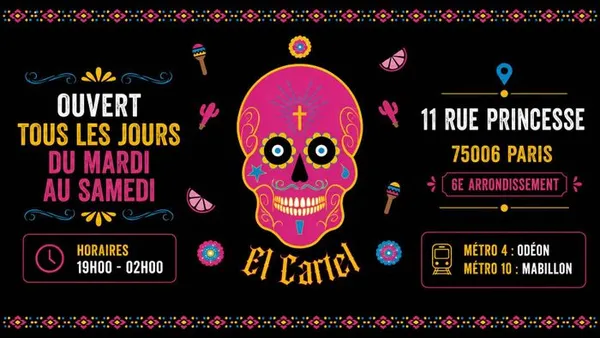 EL CARTEL - BAR LATINO - MARDI 06 OCTOBRE 2026