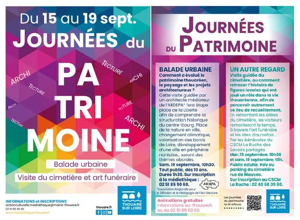 Balade architecturale et urbaine à Thouaré