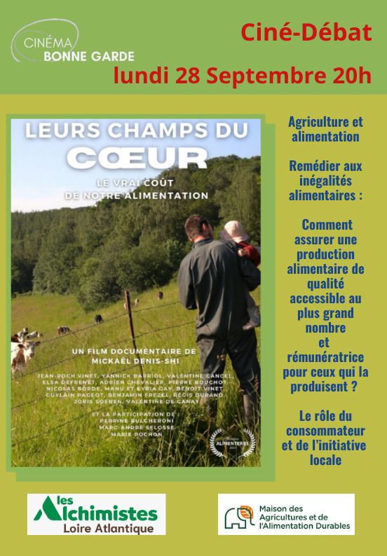 Ciné-débat : Les Champs du Cœur