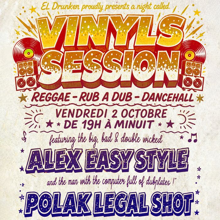 🇯🇲 VINYLS SESSION // DJ SET : ALEX EASY STYLE + POLAK LEGAL SHOT // REGGAE - RUB A DUB - DANCEHALL 🇯🇲