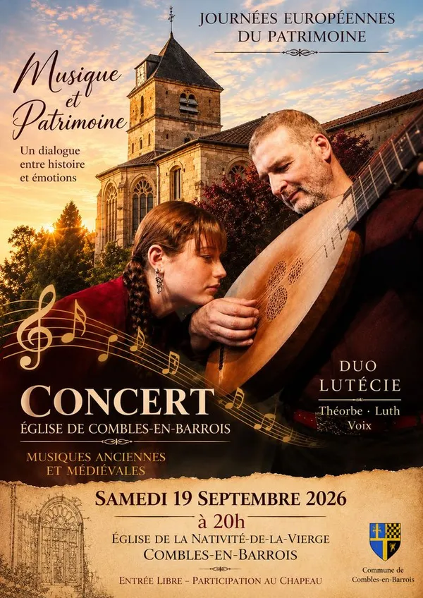 Concert dans le cadre de l'animation "Regards sur Combles-en-Barrois"